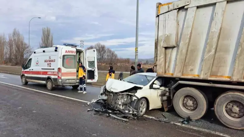 Eskişehir’de Trafik Kazası: 1 Yaralı