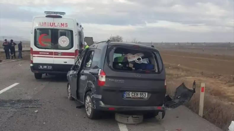 Yerköy’de Trafik Kazası: 1 Ölü, 1 Yaralı