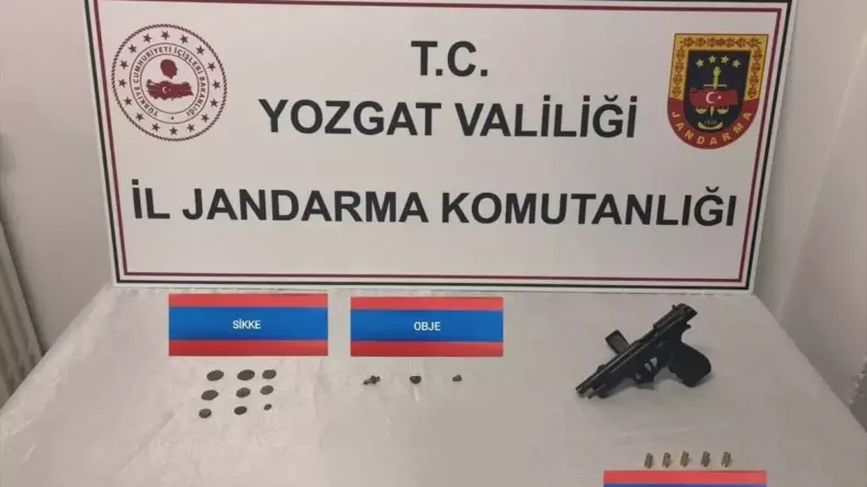 Yozgat’ta Tarihi Eser Operasyonu