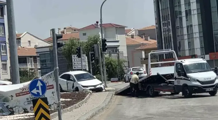 Ankara’da Trafik Kazası: 3 Yaralı