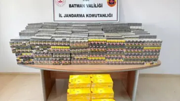 Batman’da 8 bin 940 paket kaçak sigara ele geçirildi