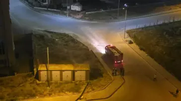 Nevşehir’de Trafo Patladı