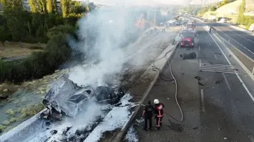 Malatya’da TIR Otobüse Çarptı