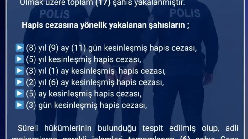 Bingöl’de 17 Şüpheli Yakalandı