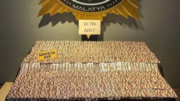 Malatya’da Sentetik Ecza Operasyonu