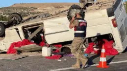 Şanlıurfa’da Tütün İşçilerini Taşıyan Minibüs Devrildi