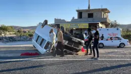 Şanlıurfa’da Minibüs Devrildi, 20 Yaralı