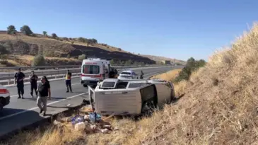 Sivas’ta Trafik Kazası: 4 Yaralı