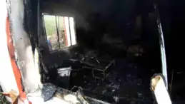 Mudurnu’da Korkunç Yangın: Yaşlı Çift Hayatını Kaybetti