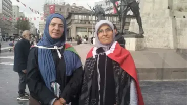 Gazze’ye Destek İçin Yürüdüler