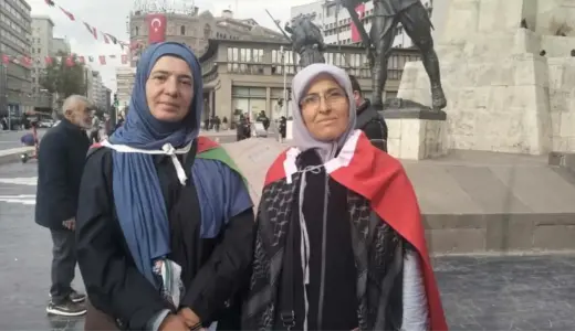 Gazze’ye Destek İçin Yürüdüler