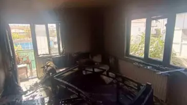 Kahramanmaraş’ta Ev Yangını Söndürüldü