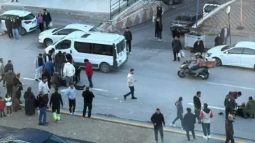 Ankara’da Yayalara Otomobil Çarptı