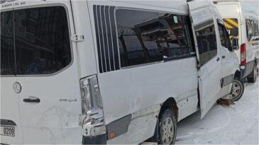 “50’ye Yakın Servis Aracı Kazalara Karıştı”