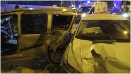 Alt Geçit Girişinde Kaza