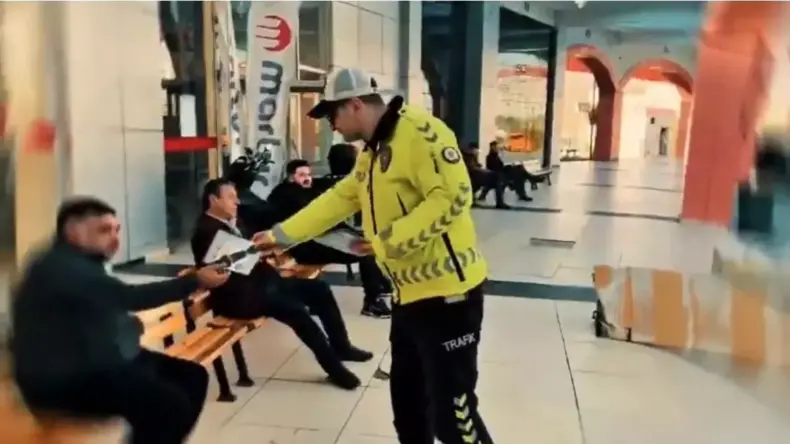 Mardin’de Emniyet Kemerine Dikkat