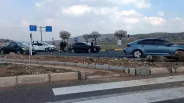 Mardin’de Zincirleme Kaza: Maddi Hasar Var