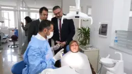 Sivas’ta şehit yakınları ve gazilere yönelik ücretsiz özel diş polikliniği hizmeti sürüyor