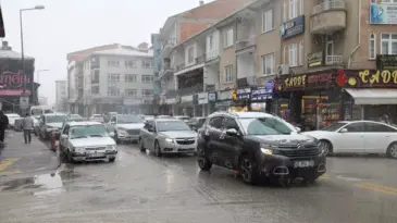 Çubuk’ta Kar Yağışı Hayatı Olumsuz Etkiledi