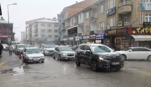 Çubuk’ta Kar Yağışı Hayatı Olumsuz Etkiledi