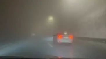 Kayseri’de Yoğun Sis, Sürücüleri Zorladı