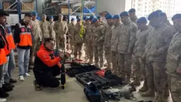 Jandarma Ekiplerine Arama Kurtarma Eğitimi