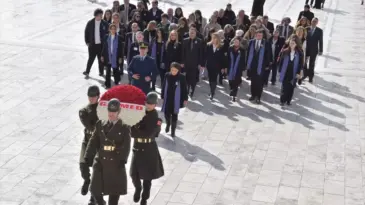 GALMED Anıtkabir’i Ziyaret Etti