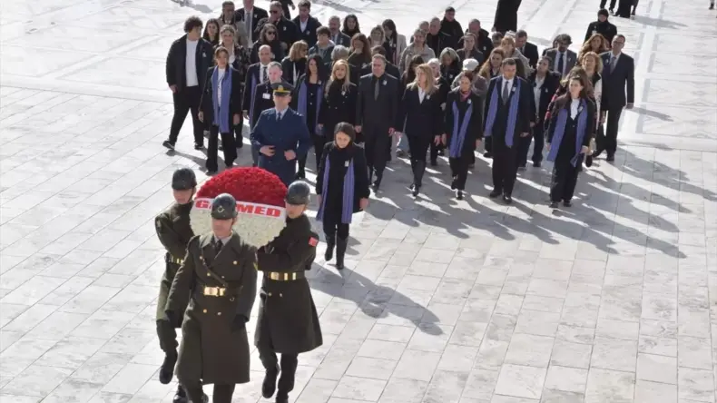 GALMED Anıtkabir’i Ziyaret Etti