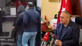 Keçiören’de ilginç istifa kutlaması: Adak lokması dağıtıldı