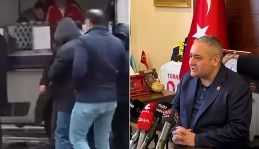 Keçiören’de ilginç istifa kutlaması: Adak lokması dağıtıldı