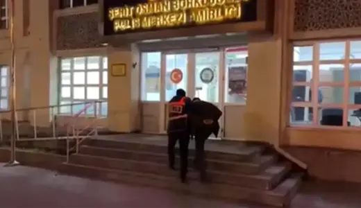 Kayseri’de Lastik Kesene Tutuklama