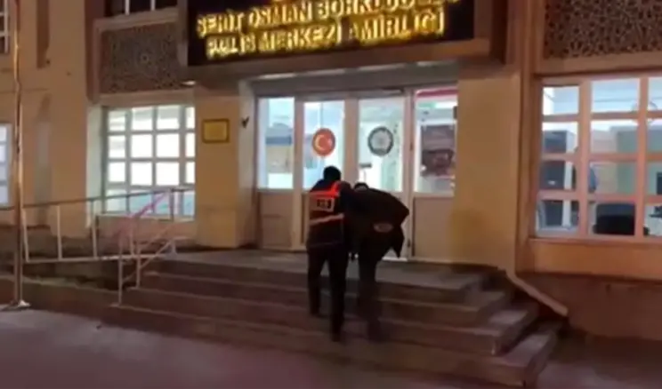 Kayseri’de Lastik Kesene Tutuklama