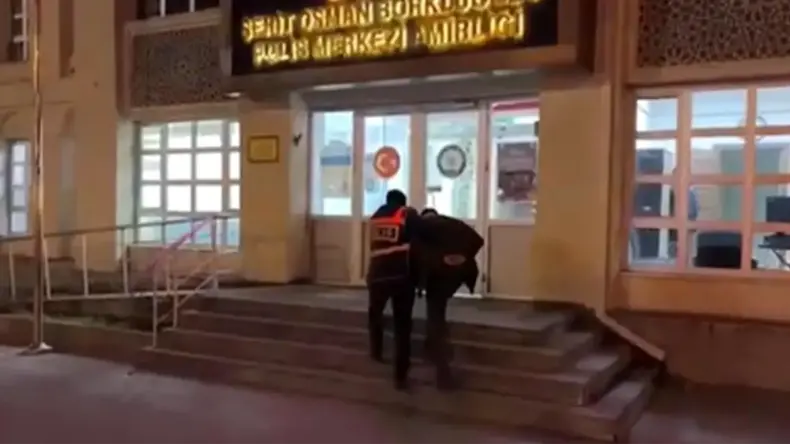 Kayseri’de Lastik Kesene Tutuklama