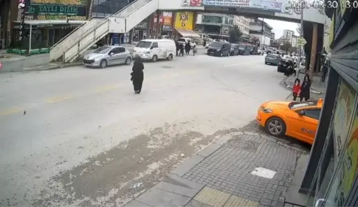 Ankara’da Çocuk Kaza Geçirdi