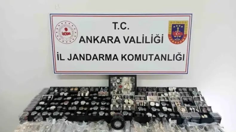 Ankara’da Kaçakçılık Operasyonu