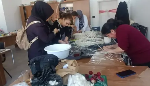 Nallıhan’daki ADEM’de 230 kadın kurslara katılıyor