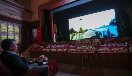 Özgür Özel, ‘1 Mart 2003 Direnişi’ belgesel gösterimine katıldı