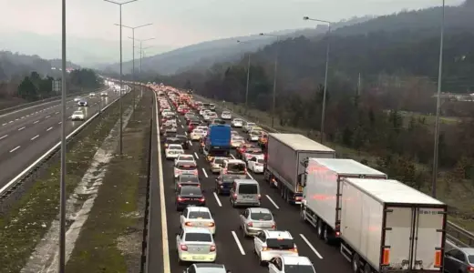 Bolu’dan 331 bin araç geçti