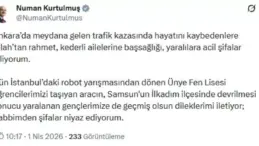 Kurtulmuş’tan Taziye Mesajı