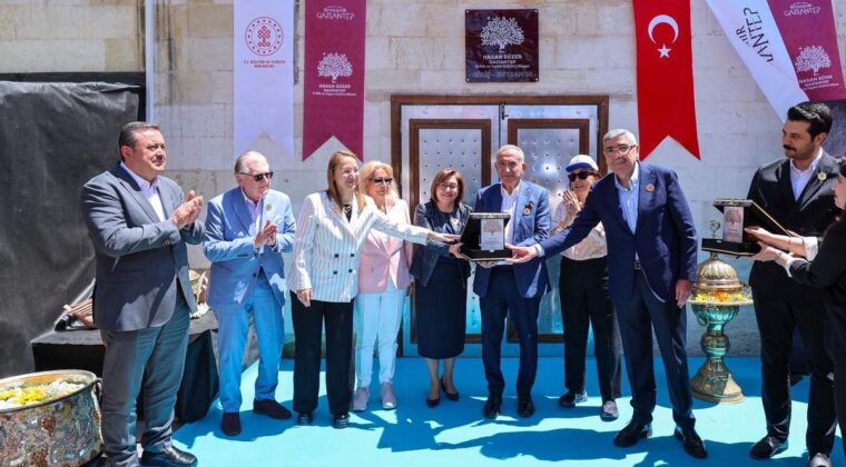 Gaziantep’e yeni kültür hazinesi: Hasan Süzer Evlilik ve Yaşam Kültürü Müzesi açıldı