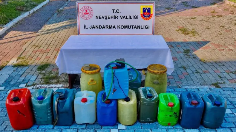 Nevşehir’de 400 Litre Motorin Çalan Şüpheli Yakalandı